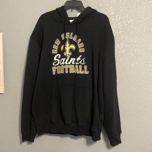 Men’s XL New Orleans Saints Hooded Sweatshirt